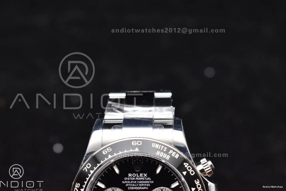 SL4801 126500 in Movement Elegant Steel 904L Dial 1051 Daytona Rolex Factory 1:1 VS Black SBF 0123